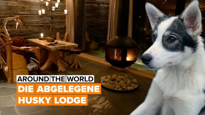 go to Around the world: Die Husky Lodge in Norwegen